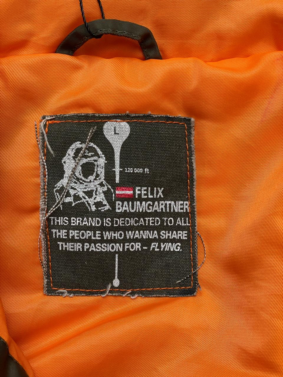 FELIX BAUMGARTNER REDBULL ZENITH 502 PILOT BOMBER JACKET