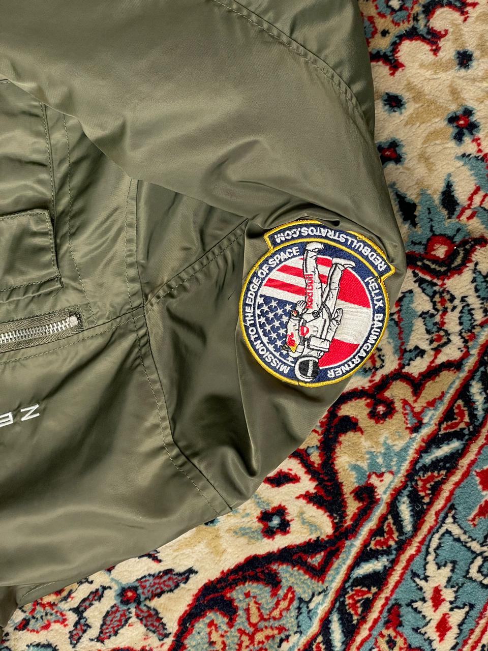 FELIX BAUMGARTNER REDBULL ZENITH 502 PILOT BOMBER JACKET