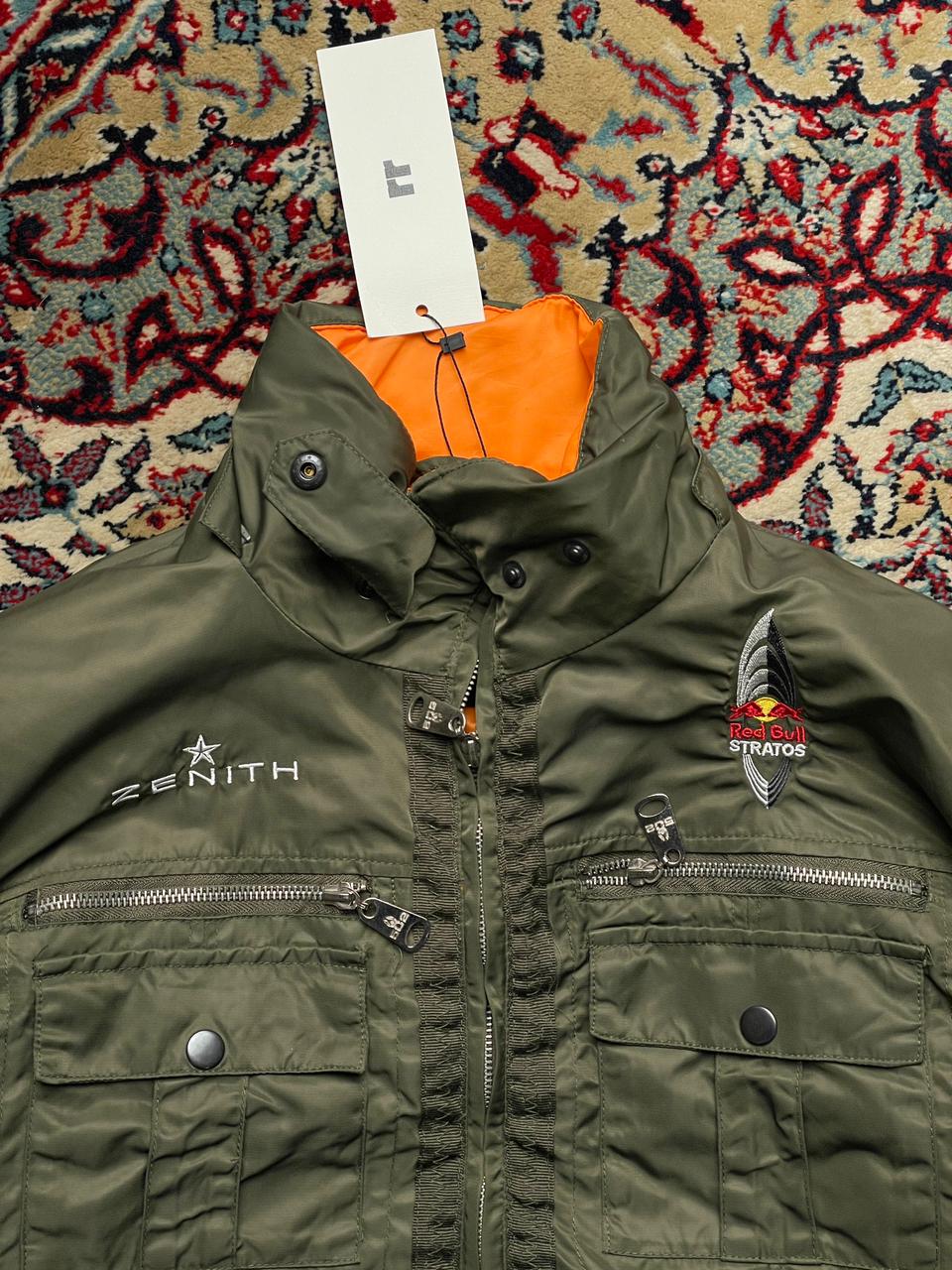 FELIX BAUMGARTNER REDBULL ZENITH 502 PILOT BOMBER JACKET