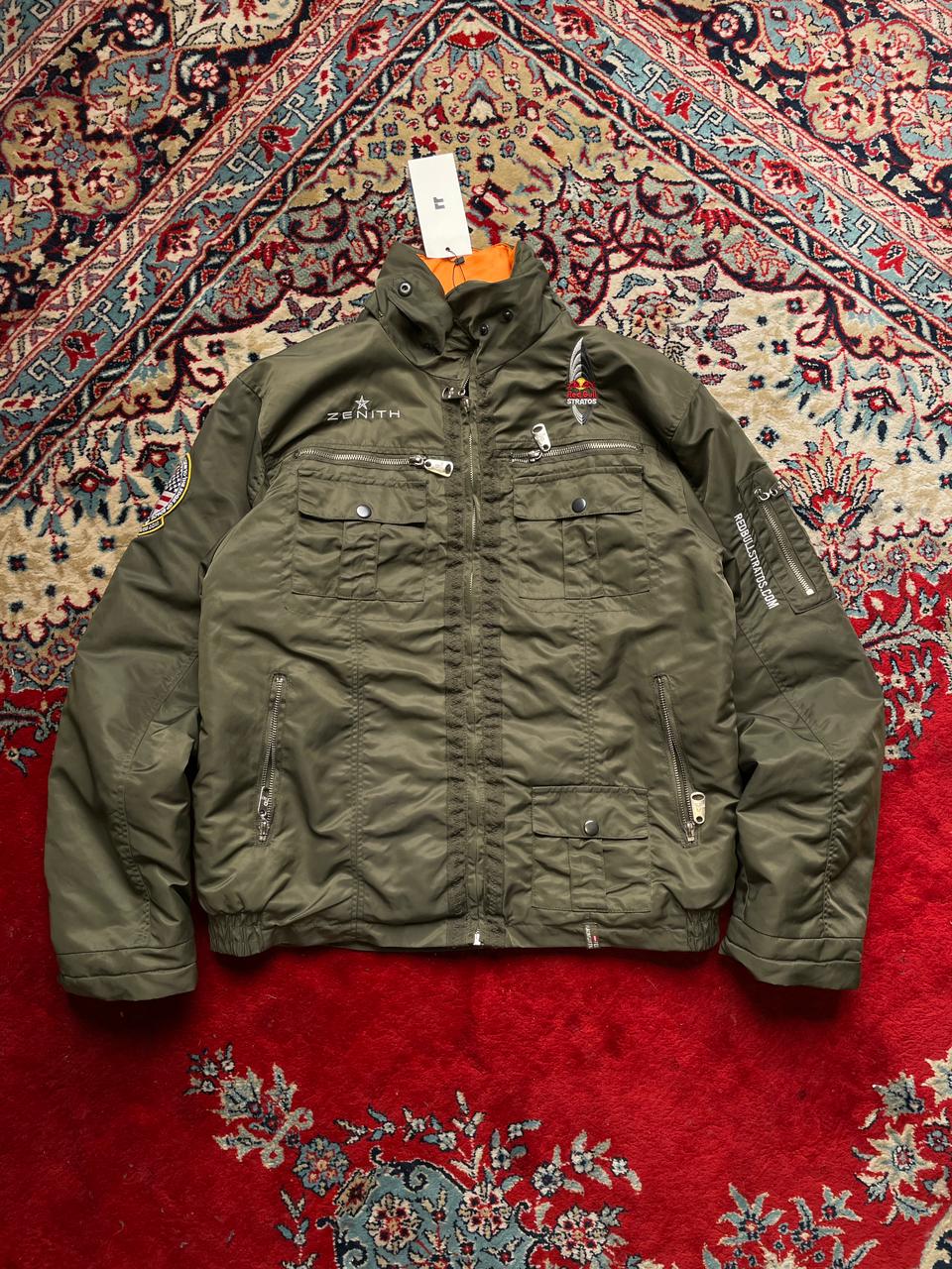 FELIX BAUMGARTNER REDBULL ZENITH 502 PILOT BOMBER JACKET