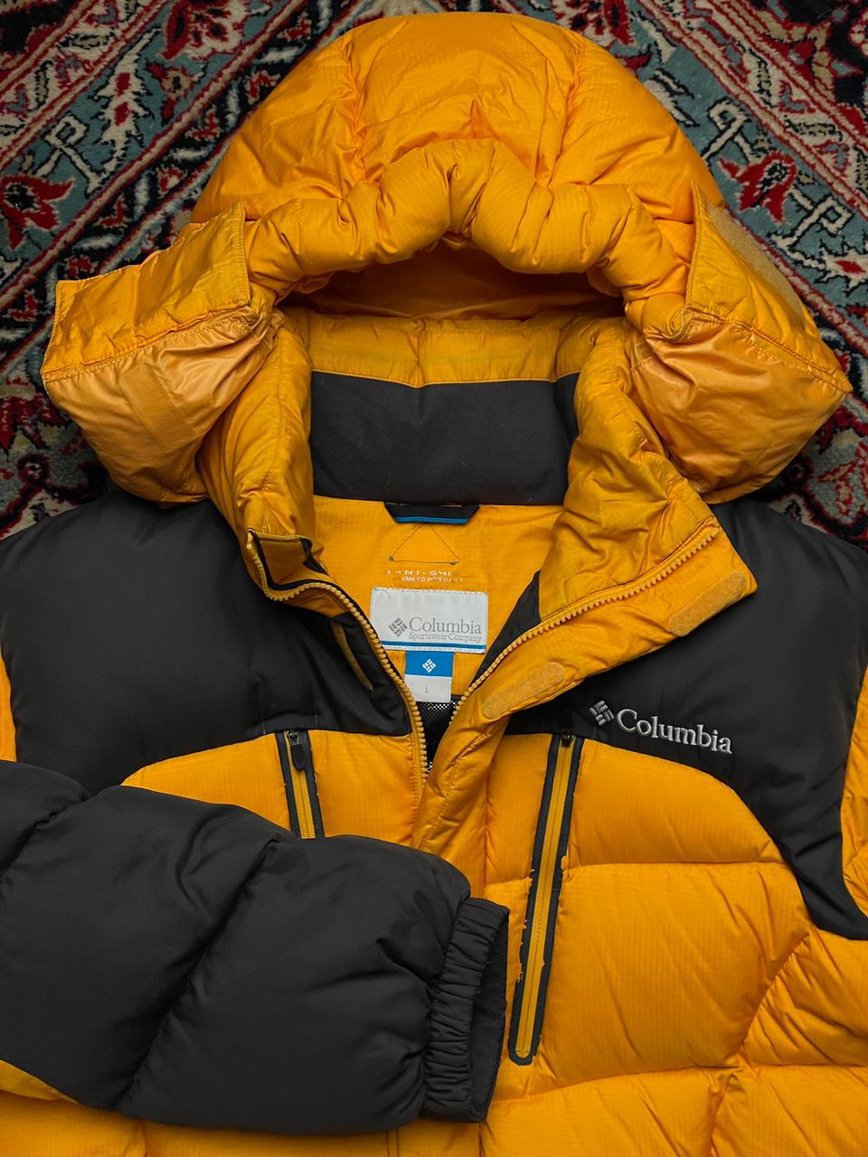 COLUMBIAS OMNI-WIND EXPEDTION SERIES DUCK DOWN PUFFER JACKET