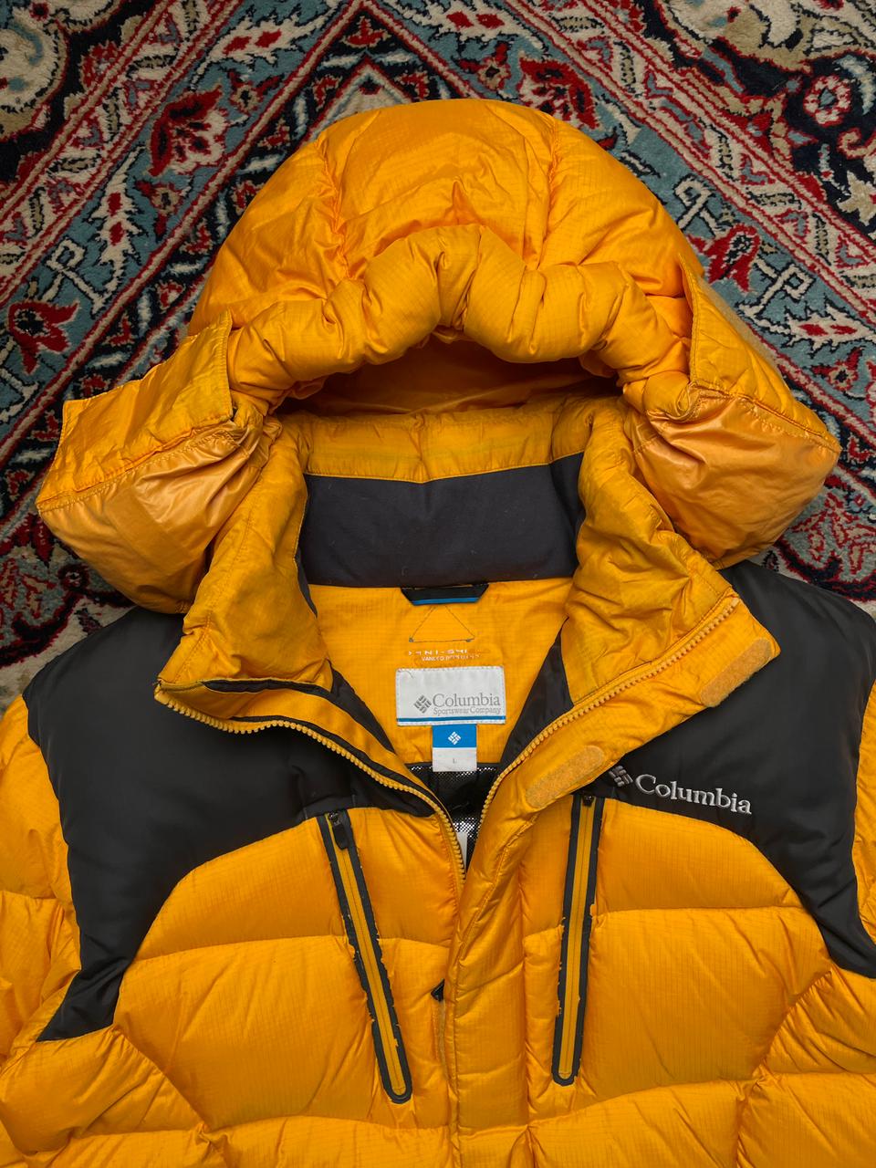 COLUMBIAS OMNI-WIND EXPEDTION SERIES DUCK DOWN PUFFER JACKET