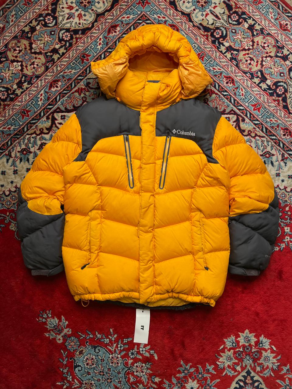 COLUMBIAS OMNI-WIND EXPEDTION SERIES DUCK DOWN PUFFER JACKET