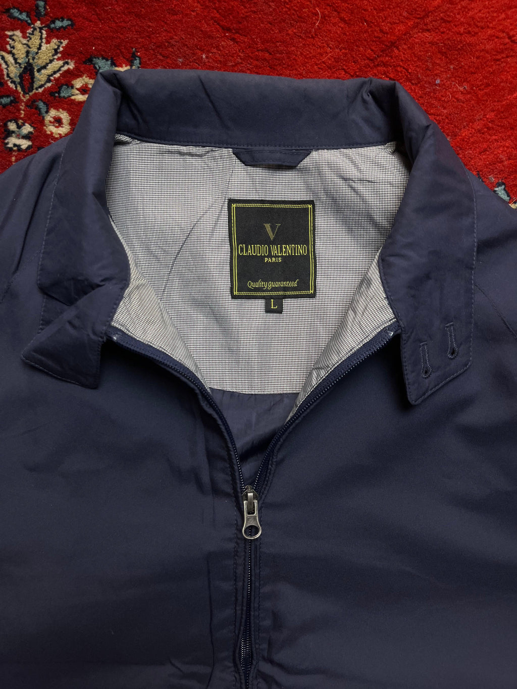 CLAUDIO VALENTINO PARIS HARRINGTON JACKET