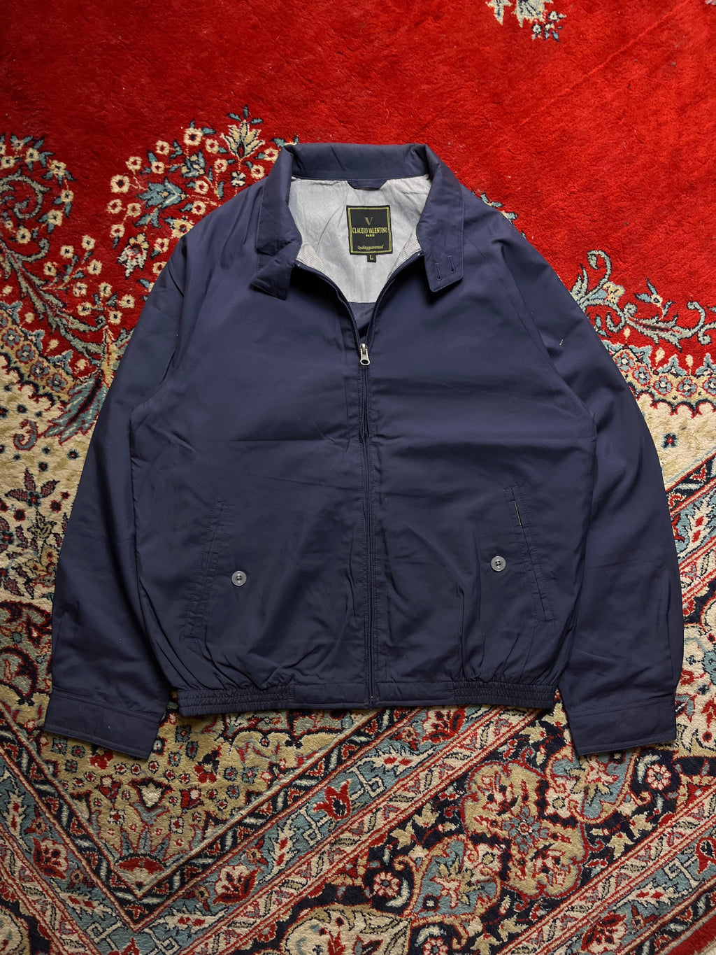 CLAUDIO VALENTINO PARIS HARRINGTON JACKET