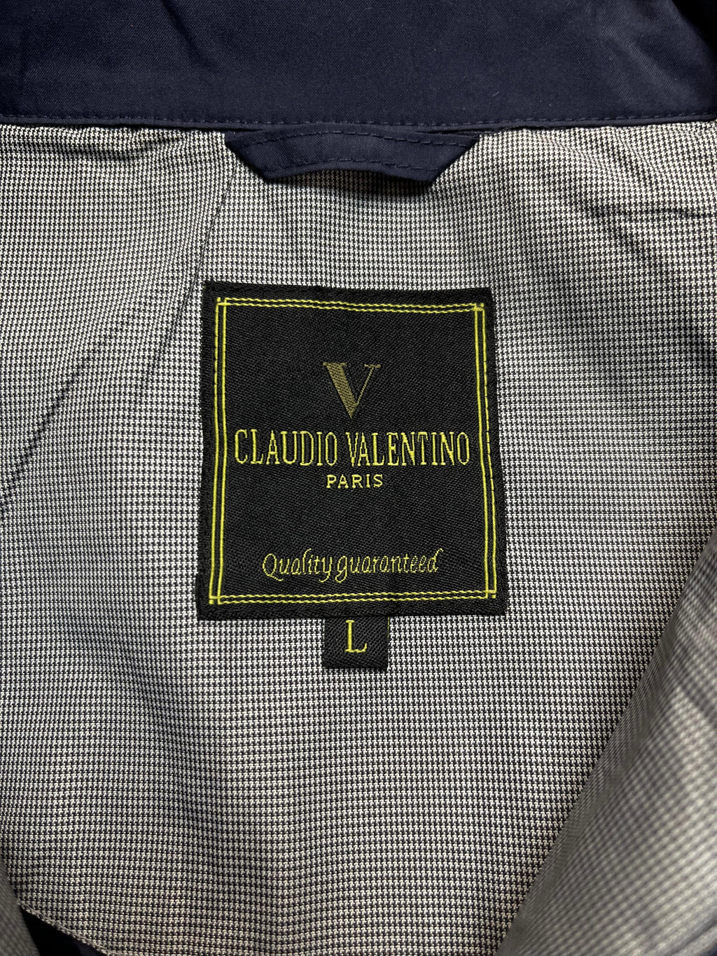 CLAUDIO VALENTINO PARIS HARRINGTON JACKET