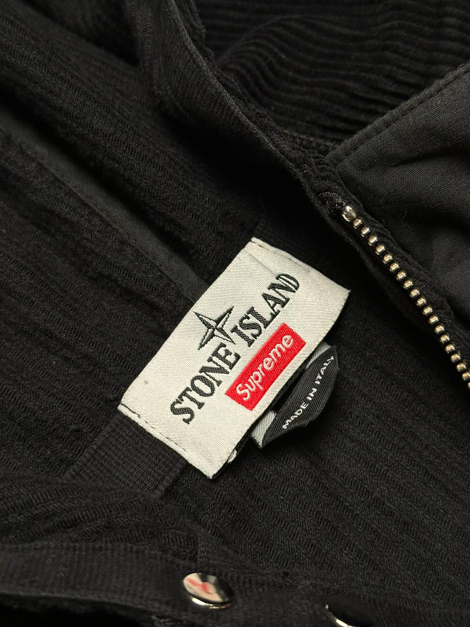 STONE ISLAND X SUPREME CORDUROY 500 RELAXED FIT JACKET