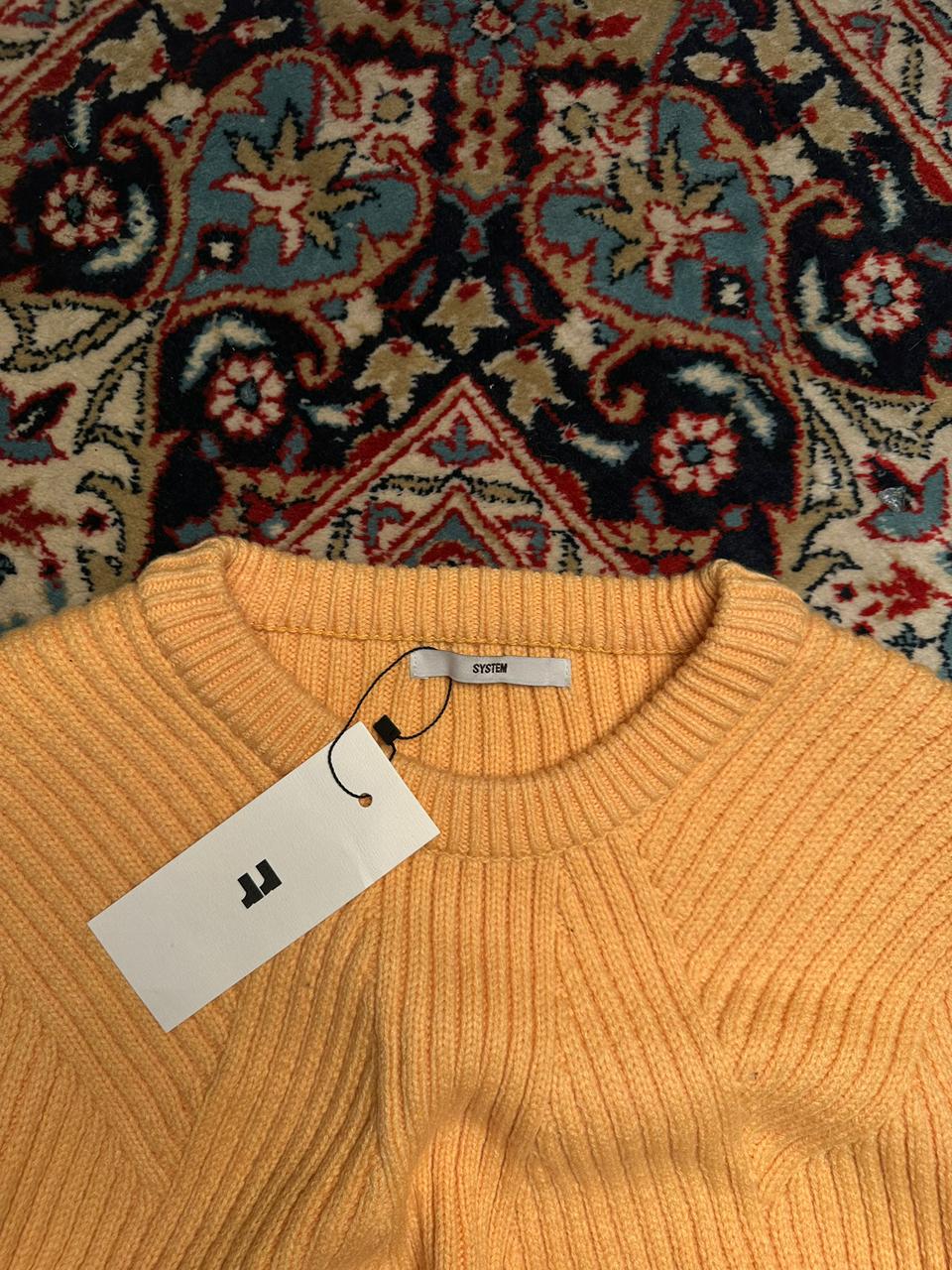 SYSTEM WOOL RELAXED FIT SWEATER