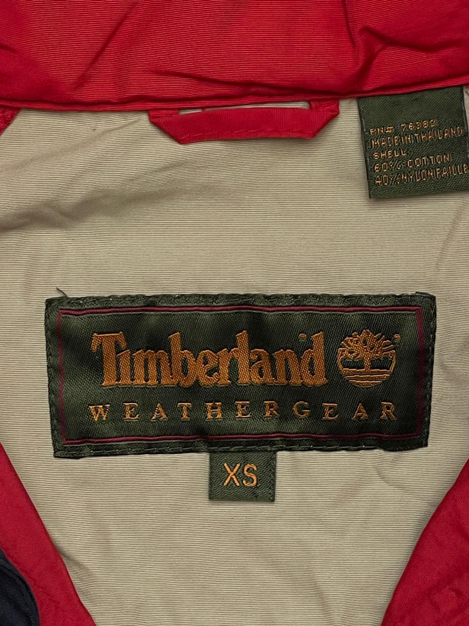 Vintage Timberland Weather Gear Hooded Anorak Windbreaker