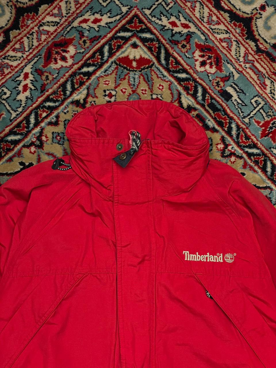 Vintage Timberland Weather Gear Hooded Anorak Windbreaker