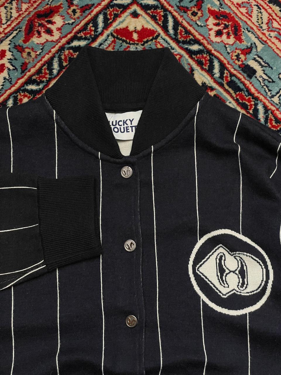 LUCKY CHOUETTEE RELAXED CROPPED FIT BOMBER JACKET