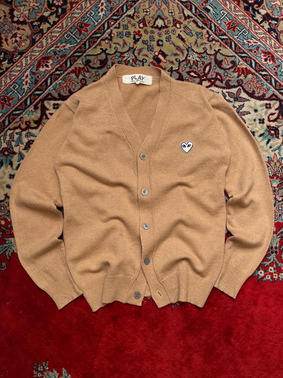 COMME DES GARCONS WOOL CARDIGAN