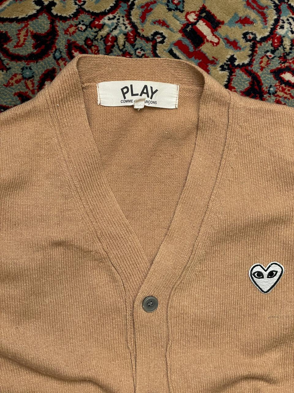 COMME DES GARCONS WOOL CARDIGAN