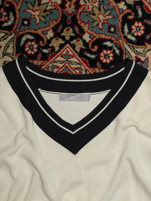 8 seconds sleeveless knitted sweater 