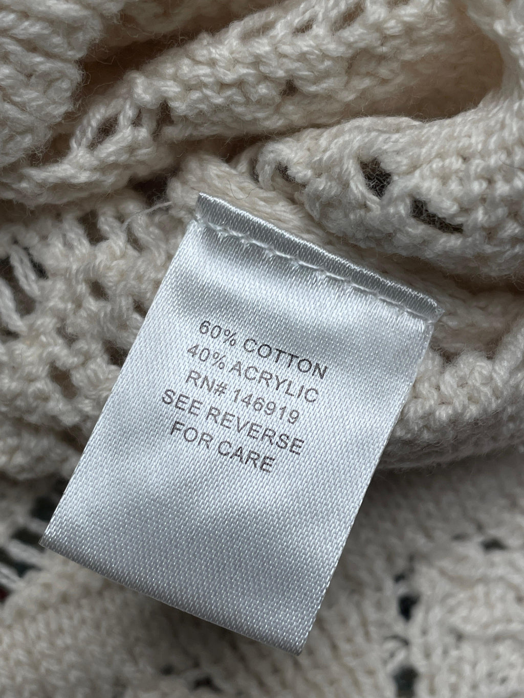 knitted butterfly boxy sweater by found