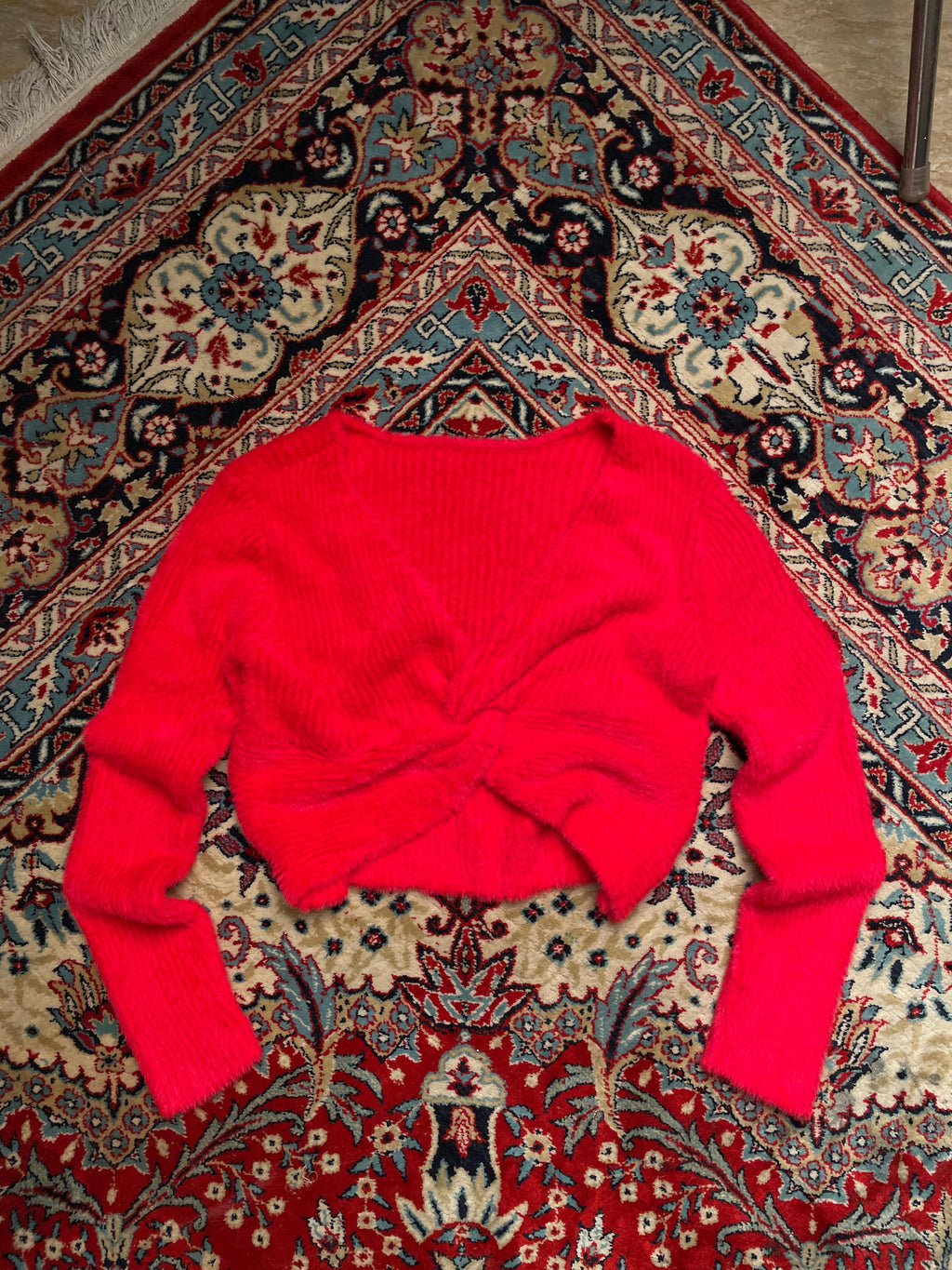 No boundaries red sweater