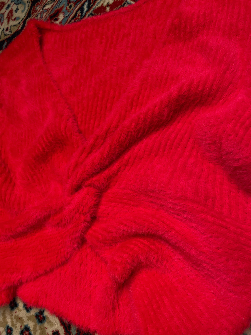 No boundaries red sweater