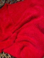 No boundaries red sweater