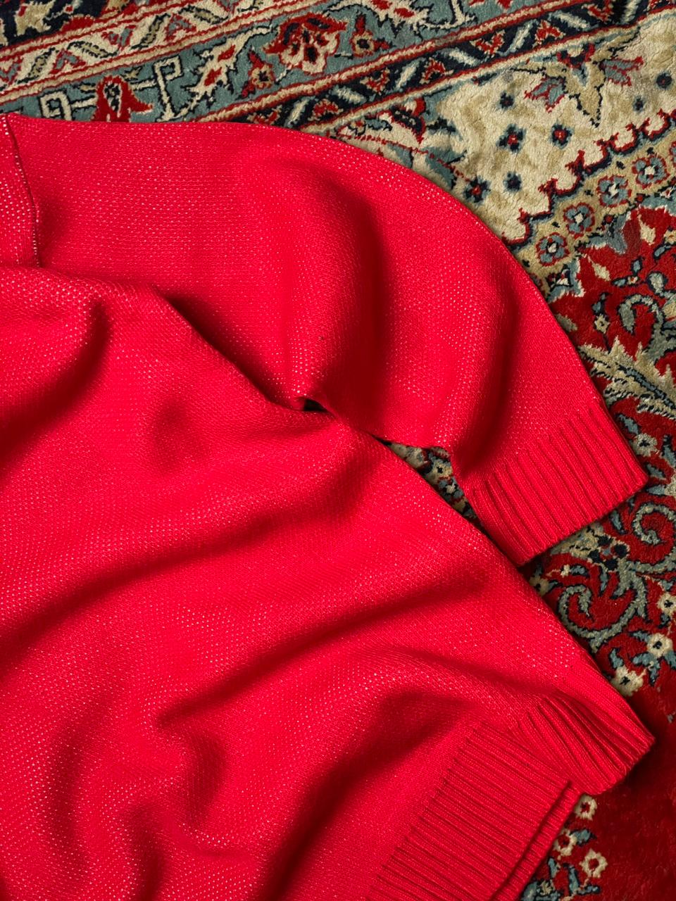 PI KNITTED RELAXED BOXY FIT Sweater