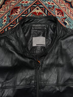 VINTAGE ODB HEAVY WEIGHT Biker Leather Jacket
