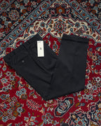Vintage Dark Grey Pinstripe Pleated Cuffed Dress Pants - 32