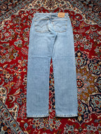 Vintage Levi's 614 Straight FIT Light WashED JEANS - 30