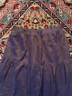 Vintage Renown Ensuite Japanese Cotton Purple SKIRT - 24