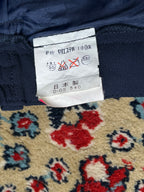 Vintage Japan Made Navy Blue Chiffon Micro Pleated SKIRT - 24