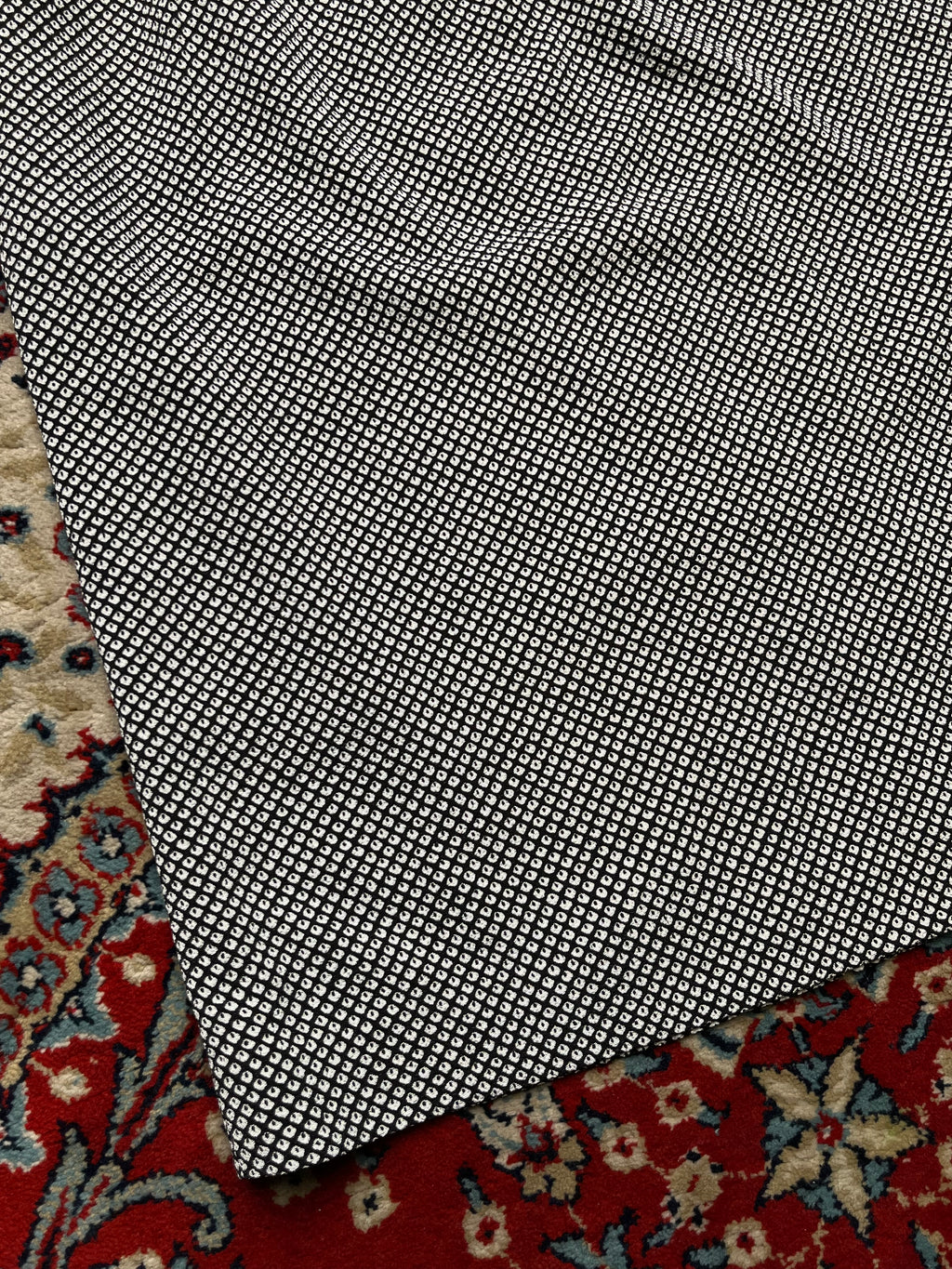 Vintage Japan Styled Geometric Micro Print Skirt - 26