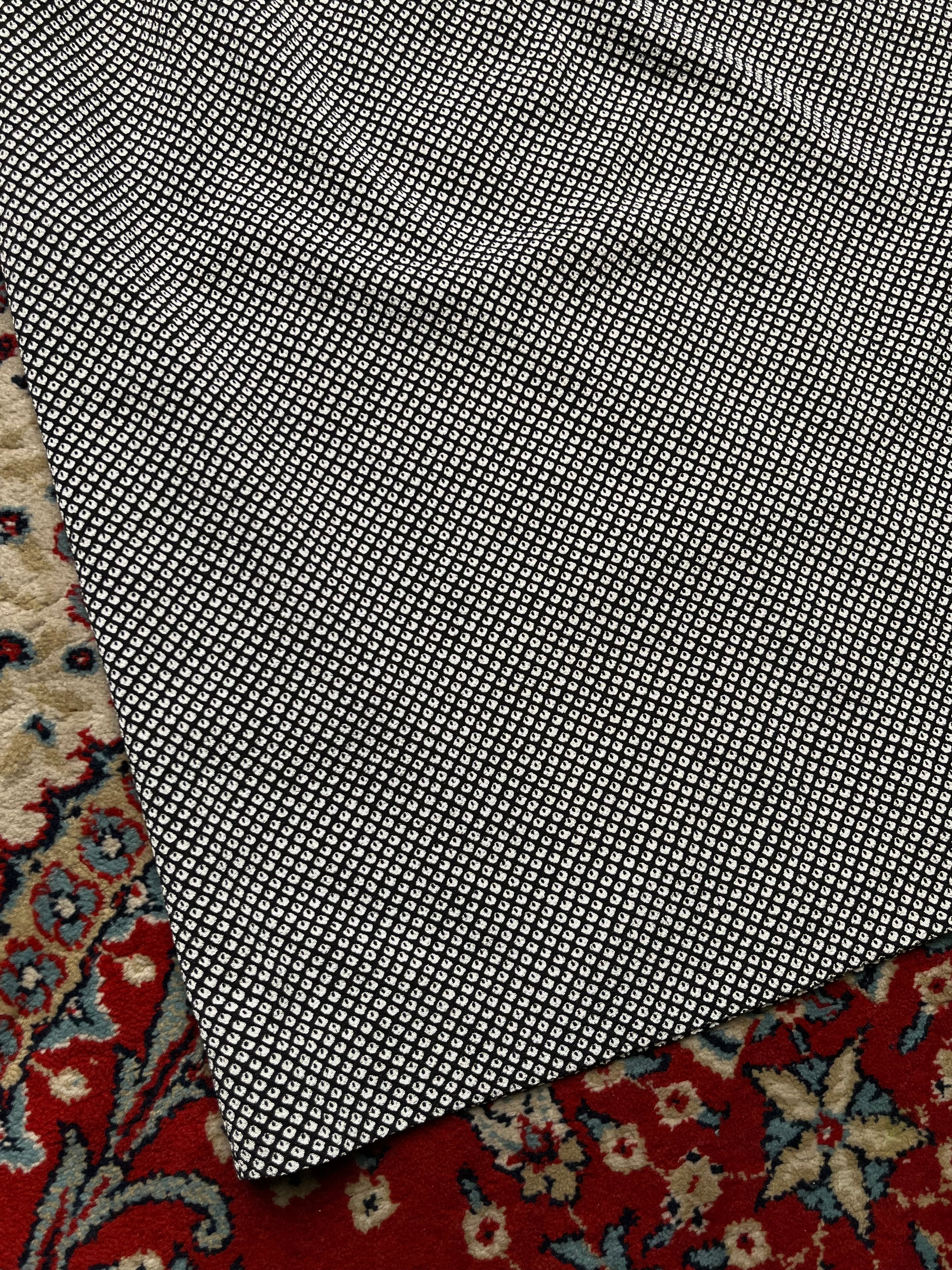 Vintage Japan Styled Geometric Micro Print Skirt - 26