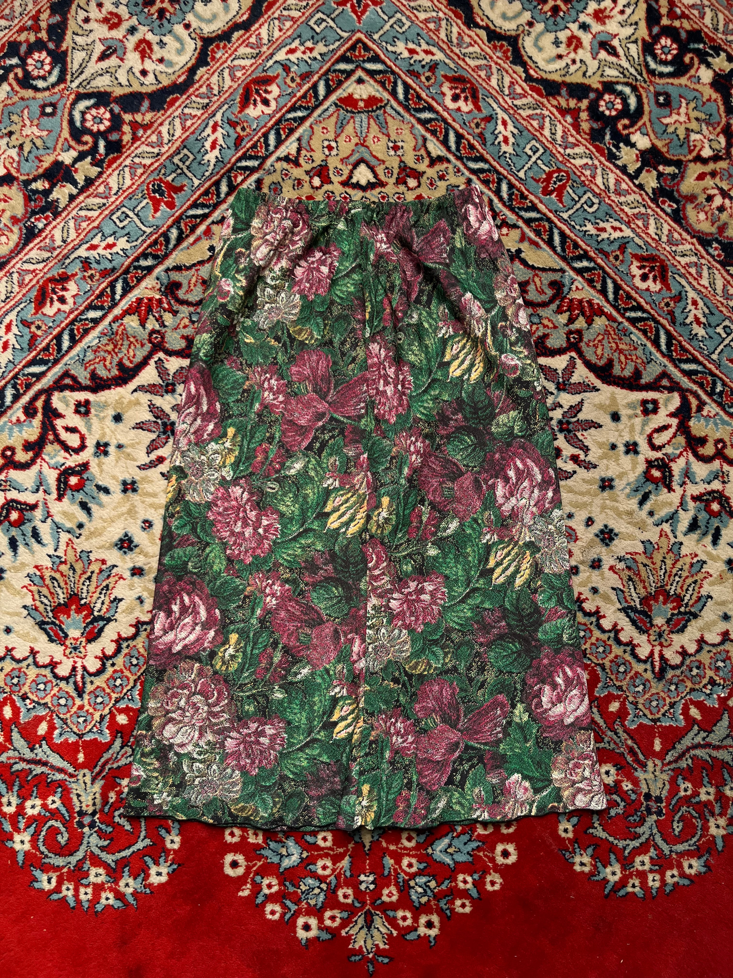 Palvouce Floral Tapestry Skirt - 24