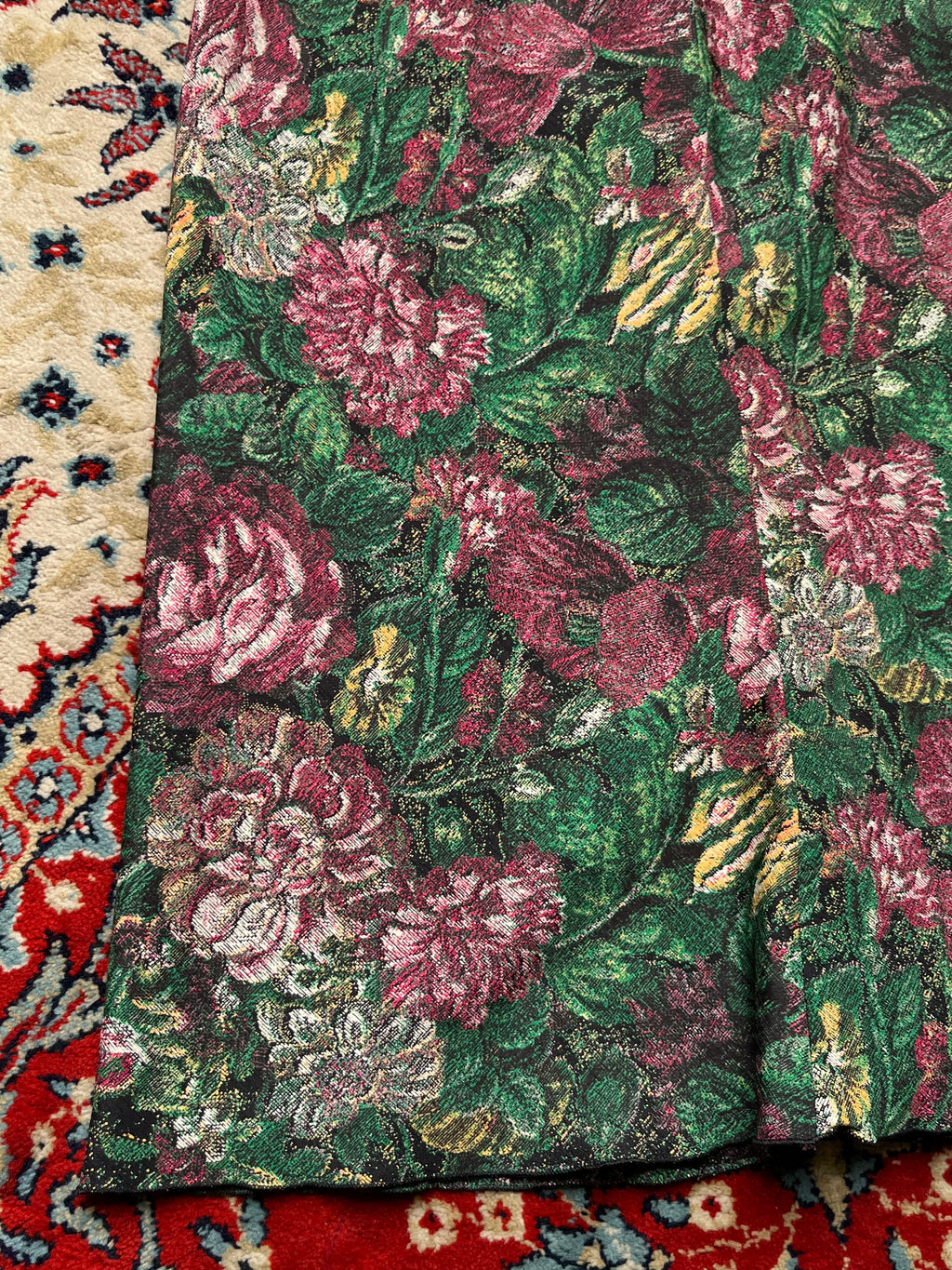 Palvouce Floral Tapestry Skirt - 24