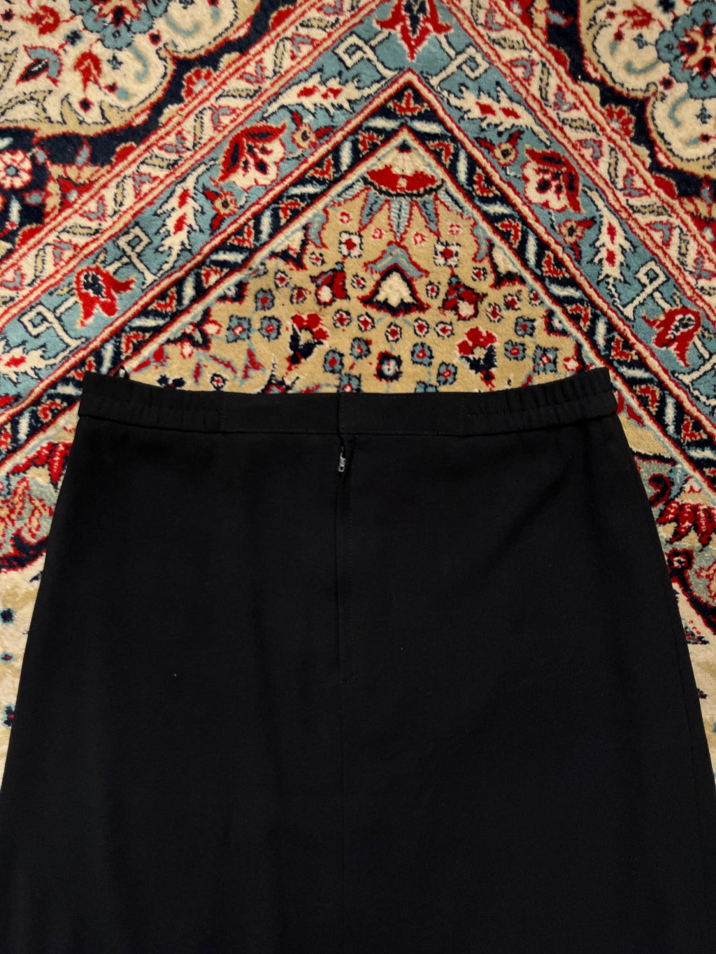 Vintage Women Black Pleated Casual SKIRT - 30