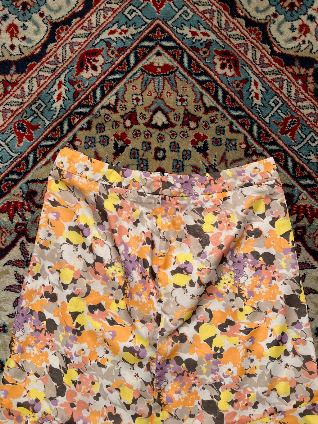 Vintage MARIE CLAIRE Floral Print SKIRT - 26
