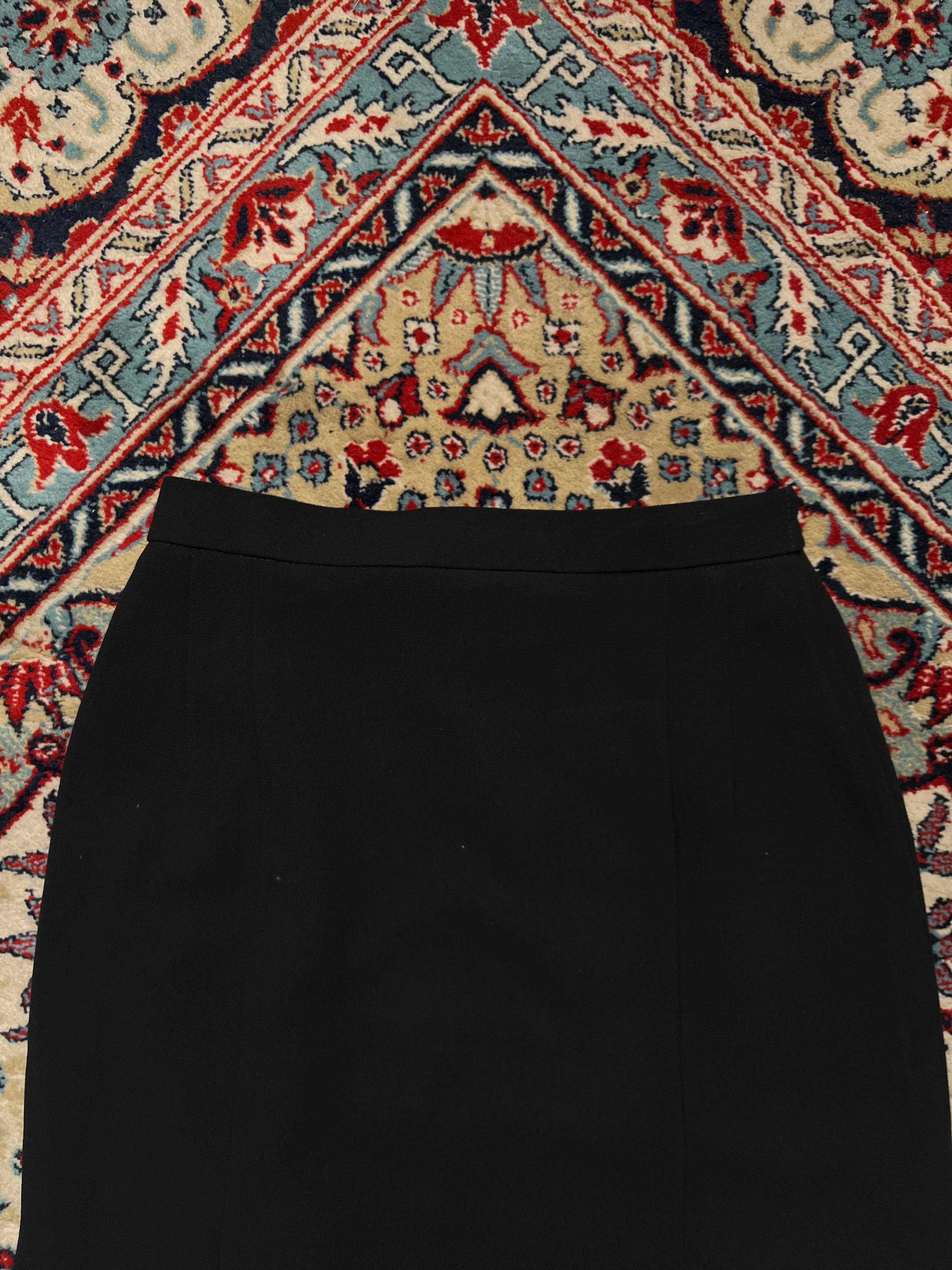 Vintage Arosa Women Black Pleated SKIRT - 26