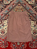 Vintage Mauve Pink Women SKIRT - 24