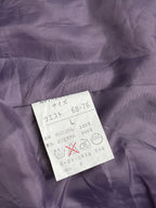 Vintage Purple Floral Textured SKIRT - 28