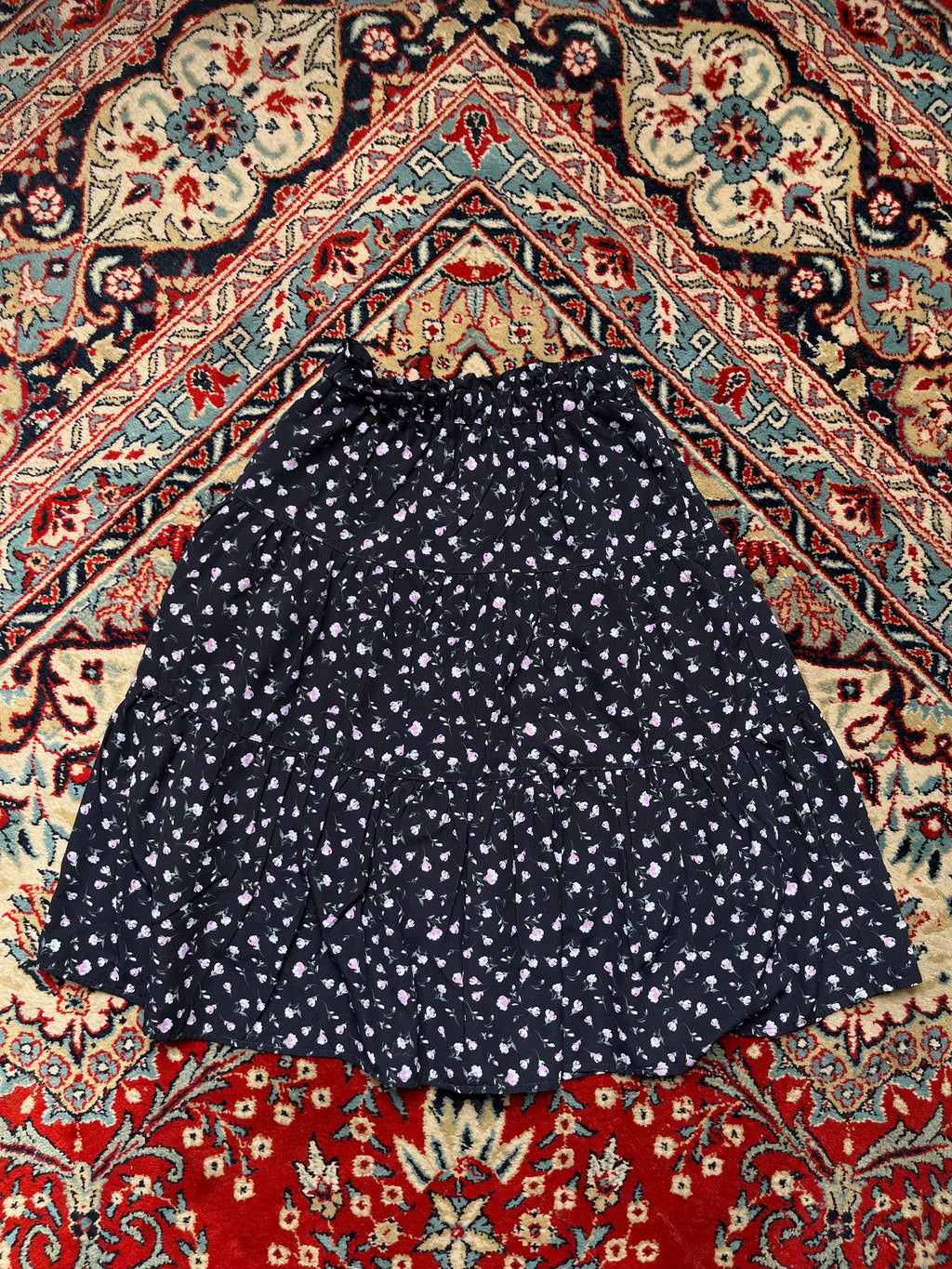 GU Women Tiered Midi Skirt - 24