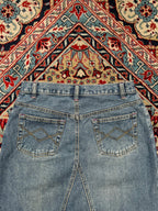 Vintage Catch! Denim Medium Blue WashED SKIRT - 28
