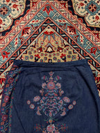 N.M.I. Floral Embroidered Denim SKIRT - 28