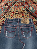 Big Spade Blues Denim Women Distressed SKIRT - 24