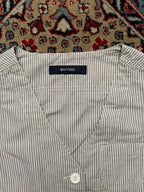Vintage Macphee S.P.R Womens Sheer Mesh Blouse - S