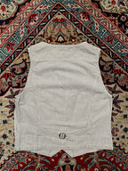 Vintage Macphee S.P.R Womens Sheer Mesh Blouse - S