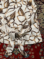 Jones New York Signature Women Cotton Floral Top - L