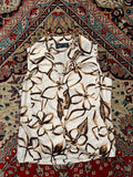 Jones New York Signature Women Cotton Floral Top - L