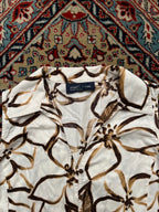 Jones New York Signature Women Cotton Floral Top - L