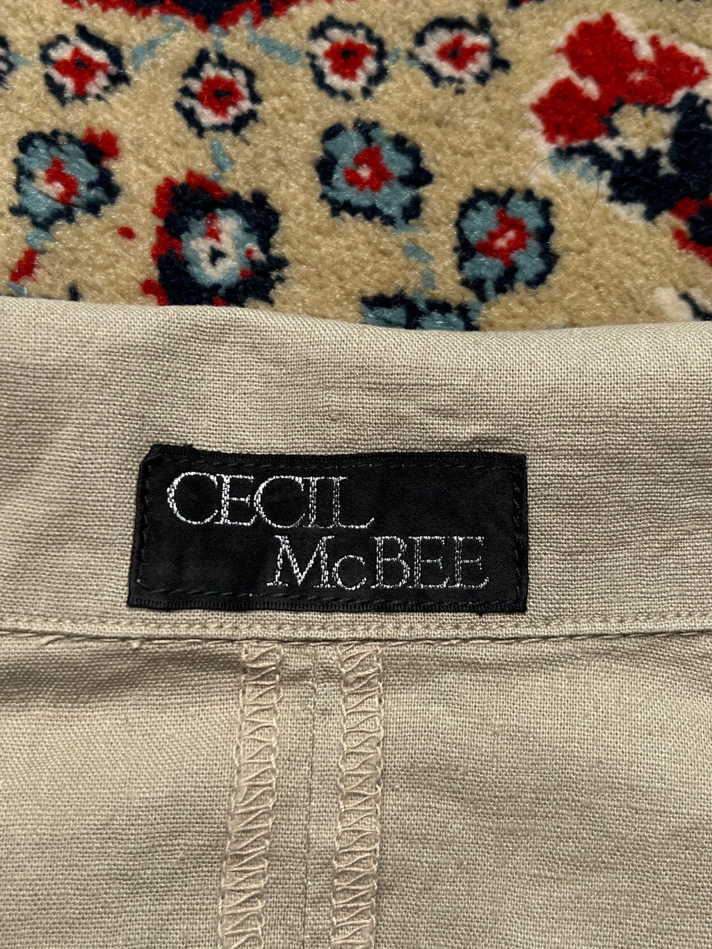 Cecil McBEE Japanese Gyaru Beige Vest - M