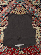 Vintage GRITTER Womens Cotton Vest - L