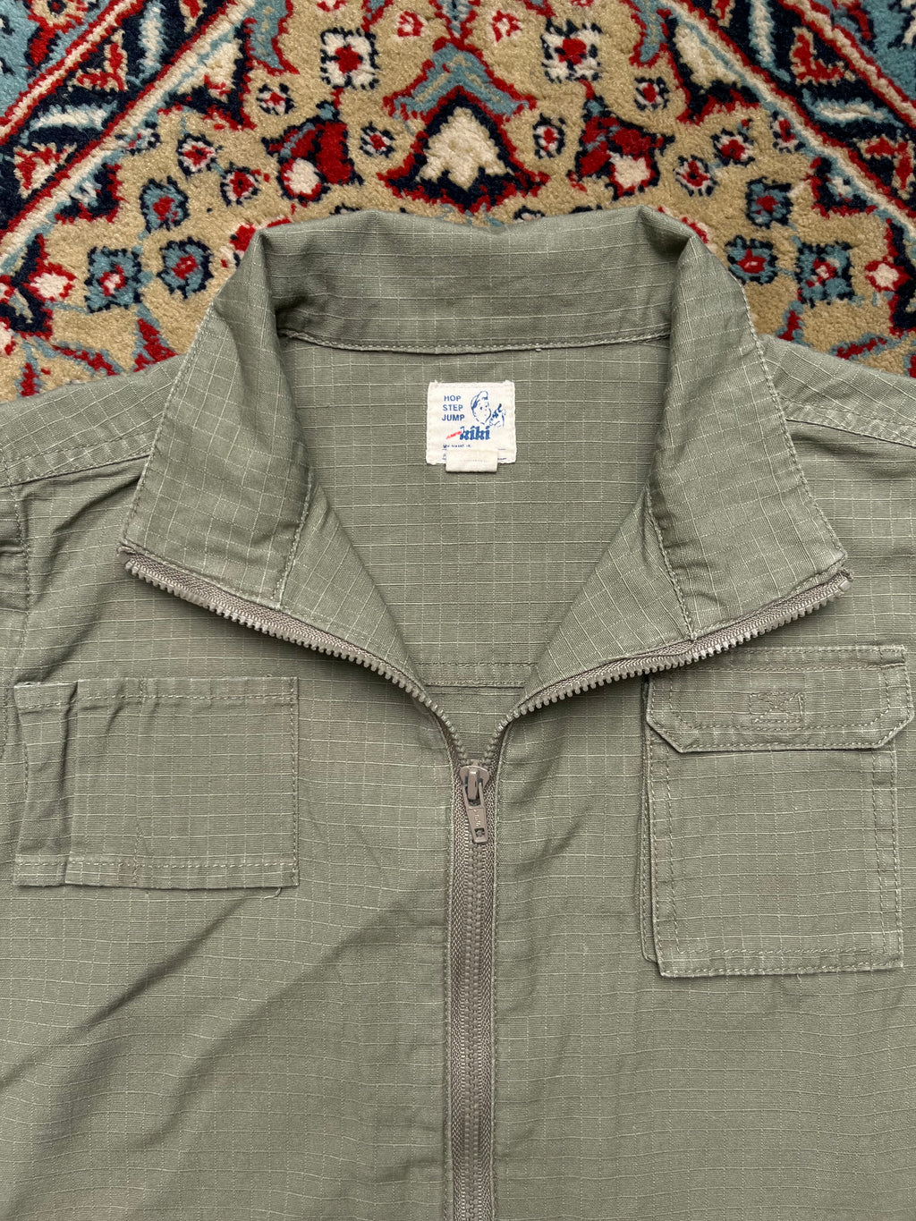 Vintage Kiki Jumpin Womens Ripstop Utility Cargo Vest - M