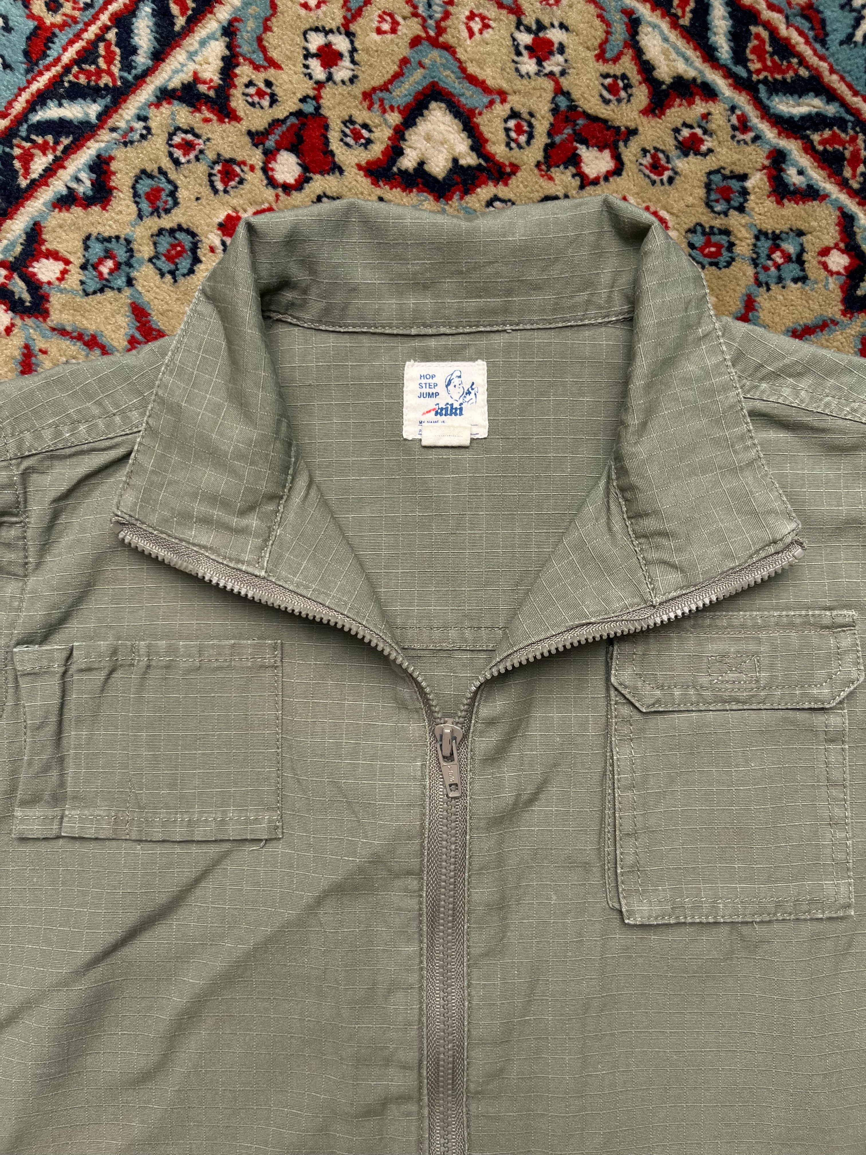 Vintage Kiki Jumpin Womens Ripstop Utility Cargo Vest - M